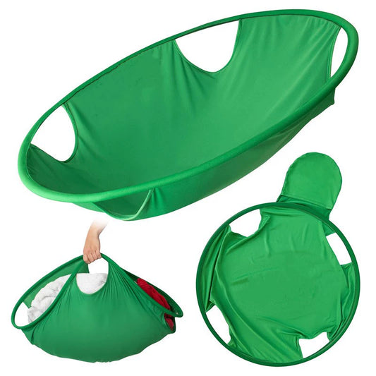 LaundryCatch – Foldable No-Drop Laundry Catcher for Front-Loading Machines (Portable, Space-Saving, Easy-Lift)