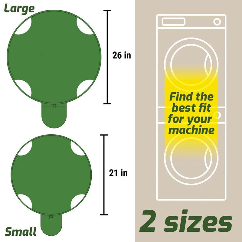 LaundryCatch – Foldable No-Drop Laundry Catcher for Front-Loading Machines (Portable, Space-Saving, Easy-Lift)