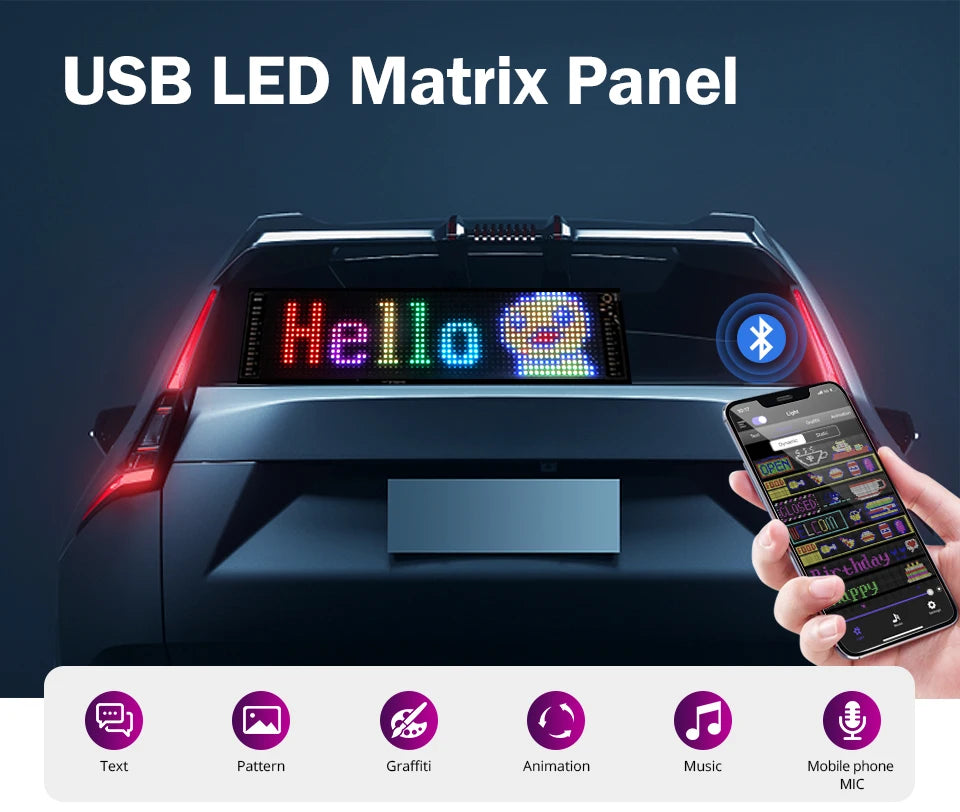 Customizable ZEN ZONE LED Display