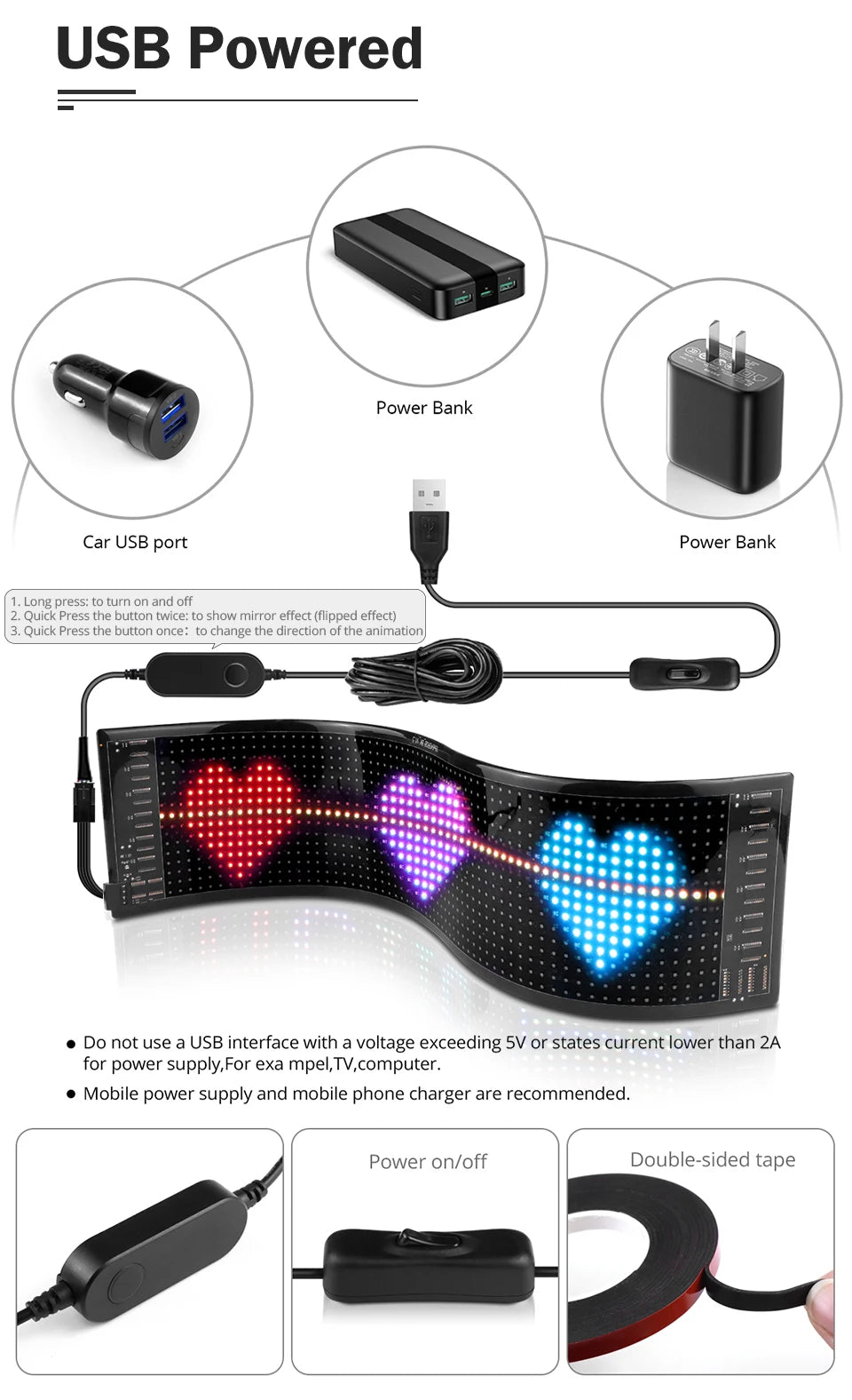 Customizable ZEN ZONE LED Display