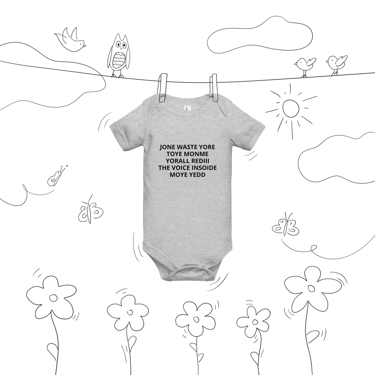 Blink 182 - Baby short sleeve one piece