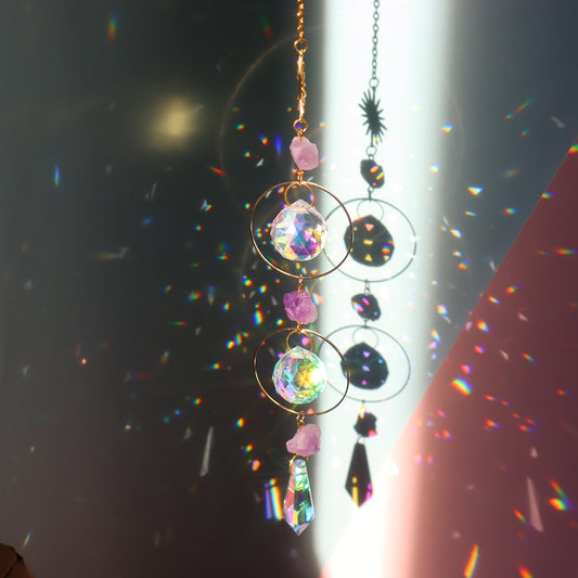 Seven Crystal & Star Sun Catcher